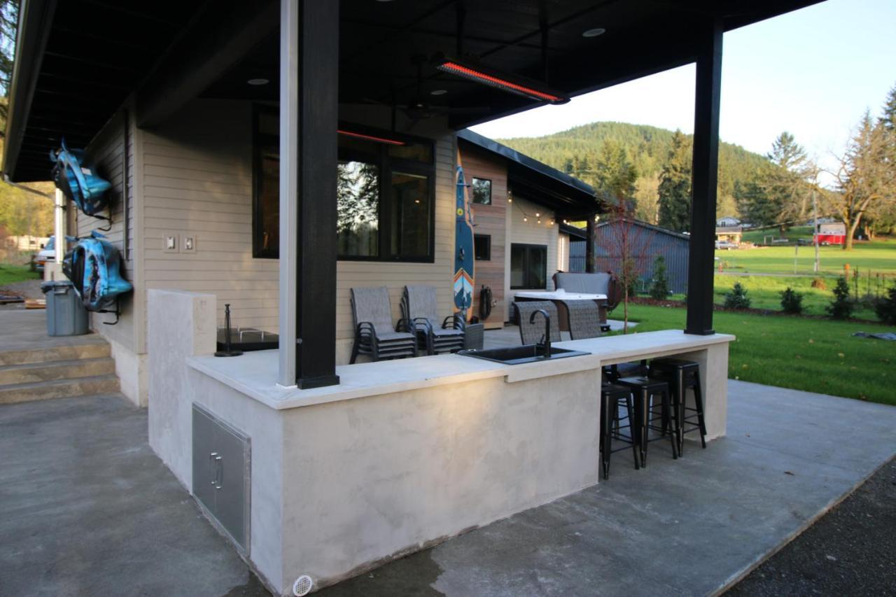Luxe Lake Cabin Hot Tub Grill Firepit Ev Charger Onalaska Luaran gambar